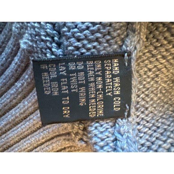 Polo Ralph Lauren Mens Sweater Large Pima Cotton Pale Blue Crewneck Long Sleeve - Picture 4 of 5